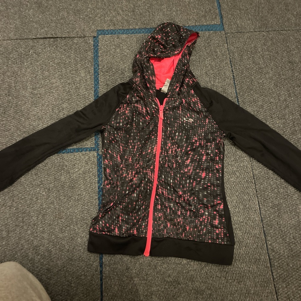 Girls zip up champion hoodie